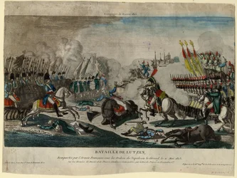 1813年のリュッツェンの戦い