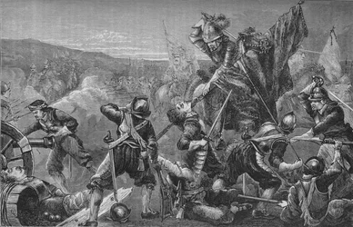 ネイスビーの戦い、1645年6月14日、c1880