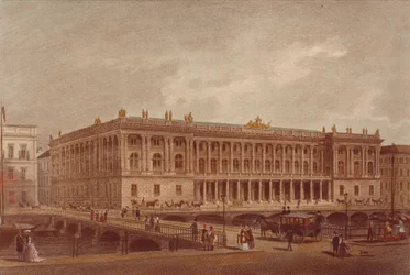 1860年代前半から1870年代前半のブルクシュトラーセのベルリン証券取引所