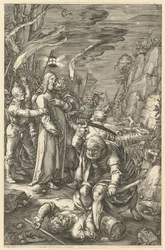 キリストの受難からのキリストの裏切り、ca。 1598-1617。