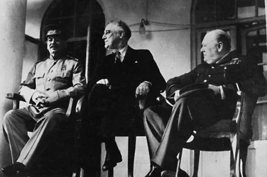 ビッグスリーはテヘランで会った、1943年、1945年
