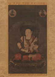 The Bodhisattva Manjushri Monju Bosatsu, 13th century. 