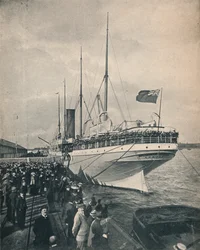 ケープまでのブレーマー城、軍隊、c1900。