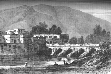 橋、カブール、c1880