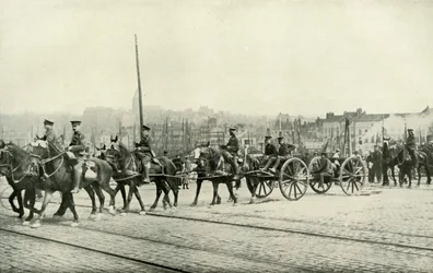 ブローニュのイギリス遠征軍、1919年。