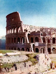 コロッセオ、ローマ、イタリア、1933-1934