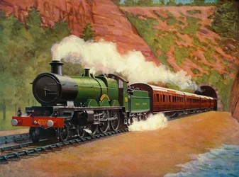 コーニッシュリビエラエクスプレスグレートウエスタン鉄道、1930年。