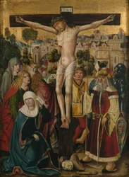 The Crucifixion, 1494.    1206136   ja       japanese Successfully Translated  Original: Jægeren Translat: Jægeren 1280676 ja japanese Successfully Translated Original: Plan of the Battle of Blenheim, c.1705 (colour litho) Translat: Plan of the Battle of B