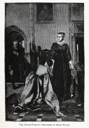 1882年にメアリースチュアートに渡された死の令状