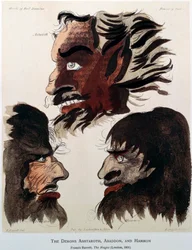 「悪魔のアシュタロト、アバドン、マモン」、1801