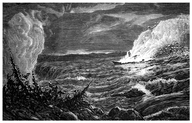 キャロラインの破壊、1837年、c1860