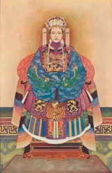 1908年の中国のDowager皇后