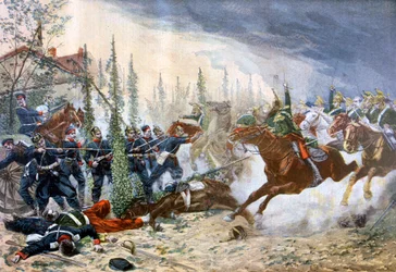 アイラウの戦い、1807 年 2 月 20 日 (1807 年 2 月 8 日のプロイシス