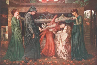 ダンテの夢、c1871、c1902。