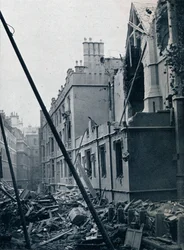 ミドルテンプルホールのイーストエンド、1941年。