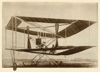 エドワーズ菱形複葉機、c1911、1935年。