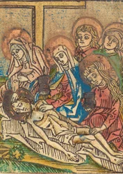 キリストの防腐処理、c。 14801490。
