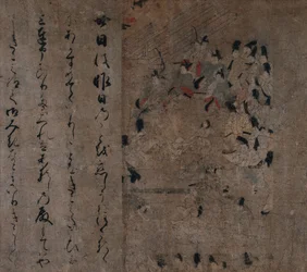 競馬への皇帝の出席：英雄物語物語エピソードからのエピソード、c。 1200
