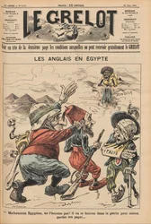 エジプトのイギリス人。 ル・グレロの似顔絵、1896 年 3 月 22 日、1896 年。