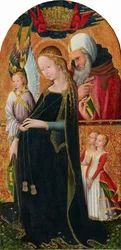 セント・ジョセフとの妊娠中のマドンナ、c。 14251450。