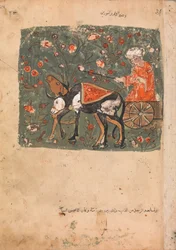 キャラバンに参加するために出発した息子が従った父のアドバイス...、18世紀。