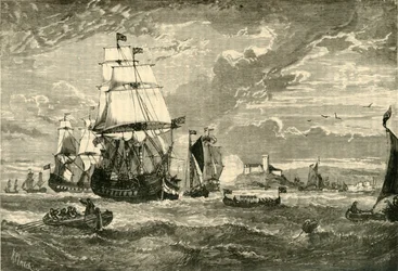 東インド会社の最初の艦隊、ウールウィッチ出発、1601年、1890年。