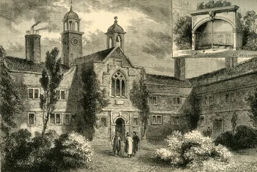 Fishmongers Almshouses、1850年、c1878。