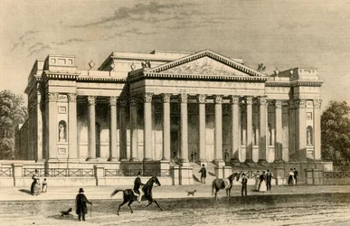 フィッツウィリアム美術館、ケンブリッジ、c1835。