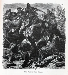 フランス占領時代のミラノ、1882年