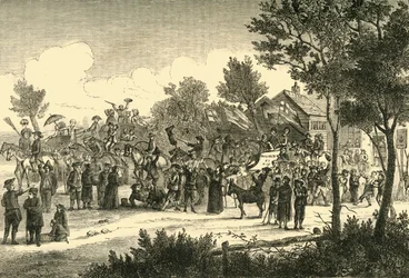 ガラット選挙、c1878。