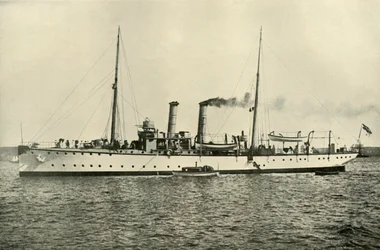 ドイツのガンボートパンサー、1919年。