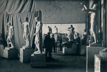 グラスゴー美術学校、アンティークルーム、c1900