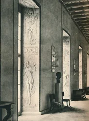 ストックホルム市庁舎の大ギャラリー、1925