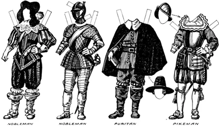 歴史的衣装の素晴らしいギャラリー：ジェームズで着用したドレスThe Firsts Reign、c1934
