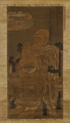 1345年、十七世尊者の羅漢。