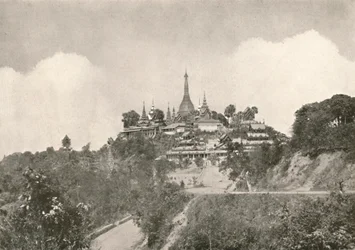 大塔、モールメイン、1900年。