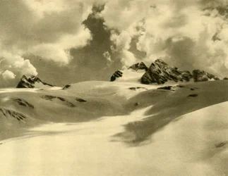 Hallstätter氷河、ダッハシュタイン山脈、上部オーストリア、c1935。
