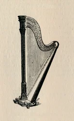 ハープ、1895年。