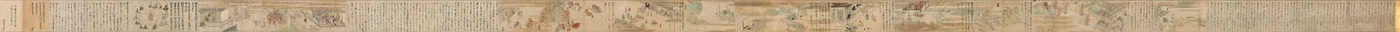 The Illustrated Miraculous Origins of the Yuzu Nenbutsu School Yuzu Nenbutsu Engi Emaki, 1300s. 