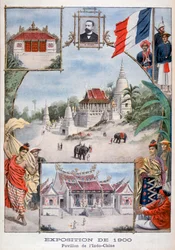 1900年の万国博覧会、パリ、1900年のインドシナパビリオン