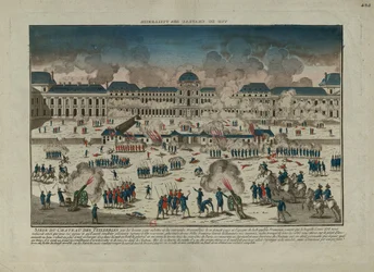 1792 年 8 月 10 日の暴動、1792 年。