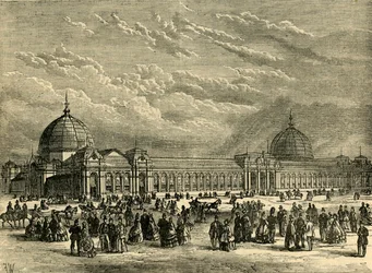1862年の万国博覧会、1876年頃。