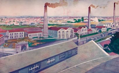 National Jute Fabrics Companyのジュートミル、1914年