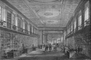 キングス図書館、ロンドン、1878