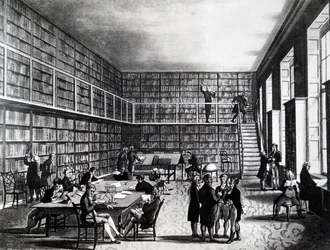 英国王立研究所の図書館、アルベマール通り