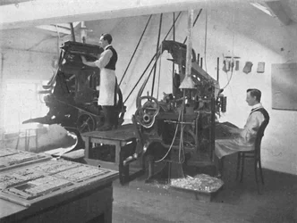リノタイプ、1916