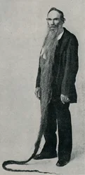 記録上最長のヒゲ、1896、1910