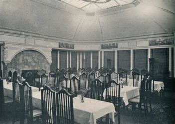 クラリオンカフェのモリスルーム、マンチェスター、c1911