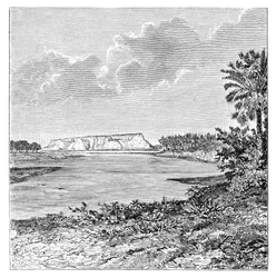 イラクのバビル山、1895年