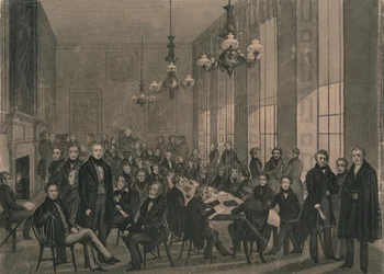 国民大会... 1839年2月4日、ブリティッシュ・コーヒー・ハウスにて。